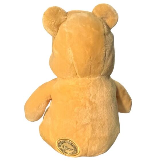 Winnie the Pooh 11" Plush Disney Store Patch Sitting Original Authentic - Picture 4 of 9
